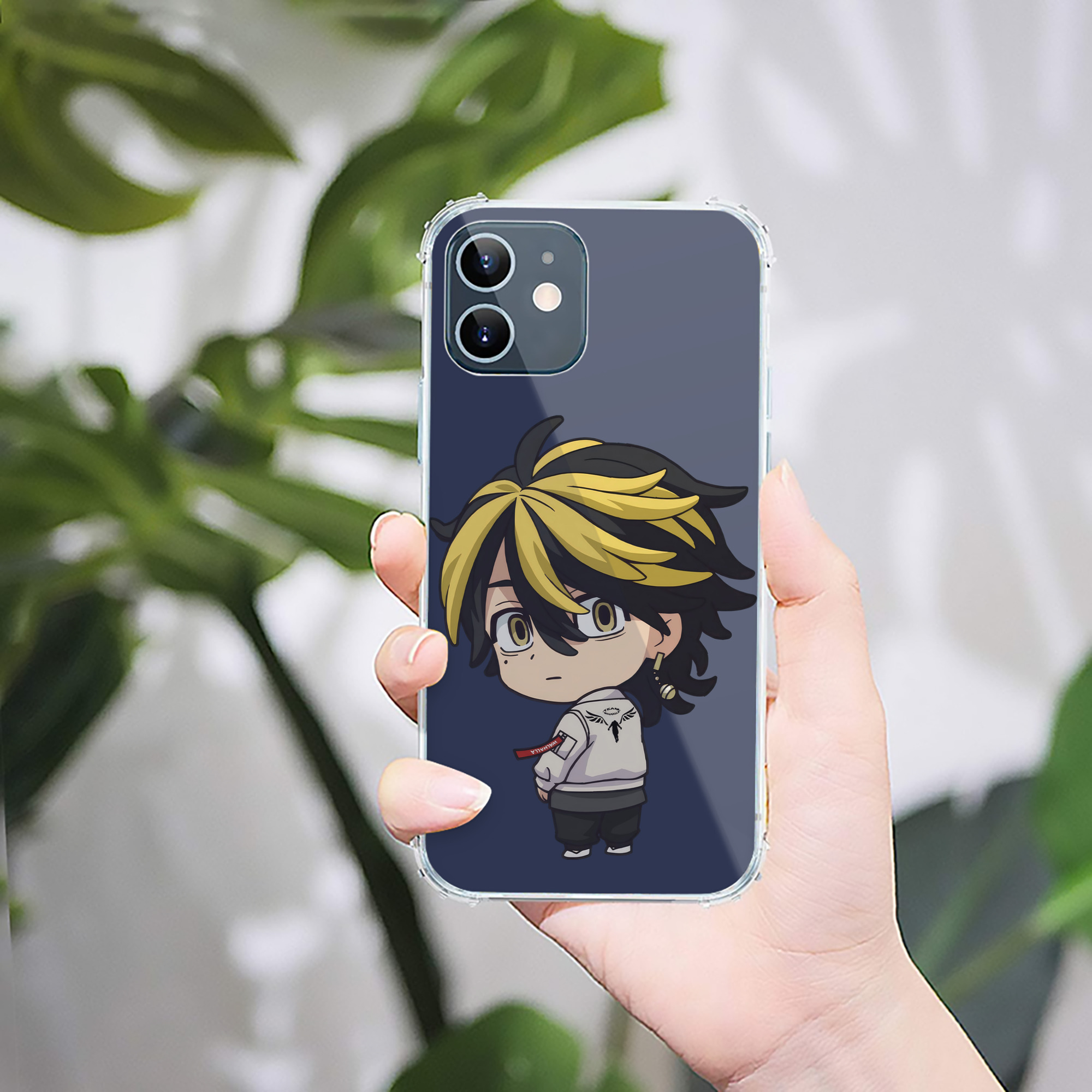（画像用） 東京リベンジャーズ Tokyo Revengers 【iPhone 12シリーズ対応】透明スマホケース（クリアソフトケース）